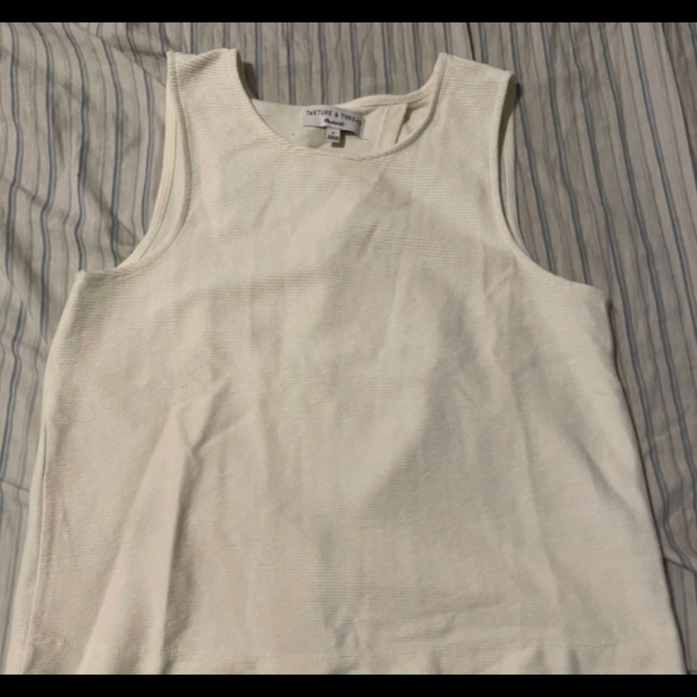 Texture and Thread : Madewell White Top